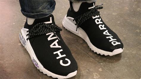 adidas human race chanel|pharrell williams x Chanel.